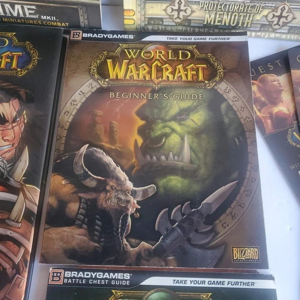 World of Warcraft Strategy Guide books Brady Games Collection‎ Lot Battle Chest